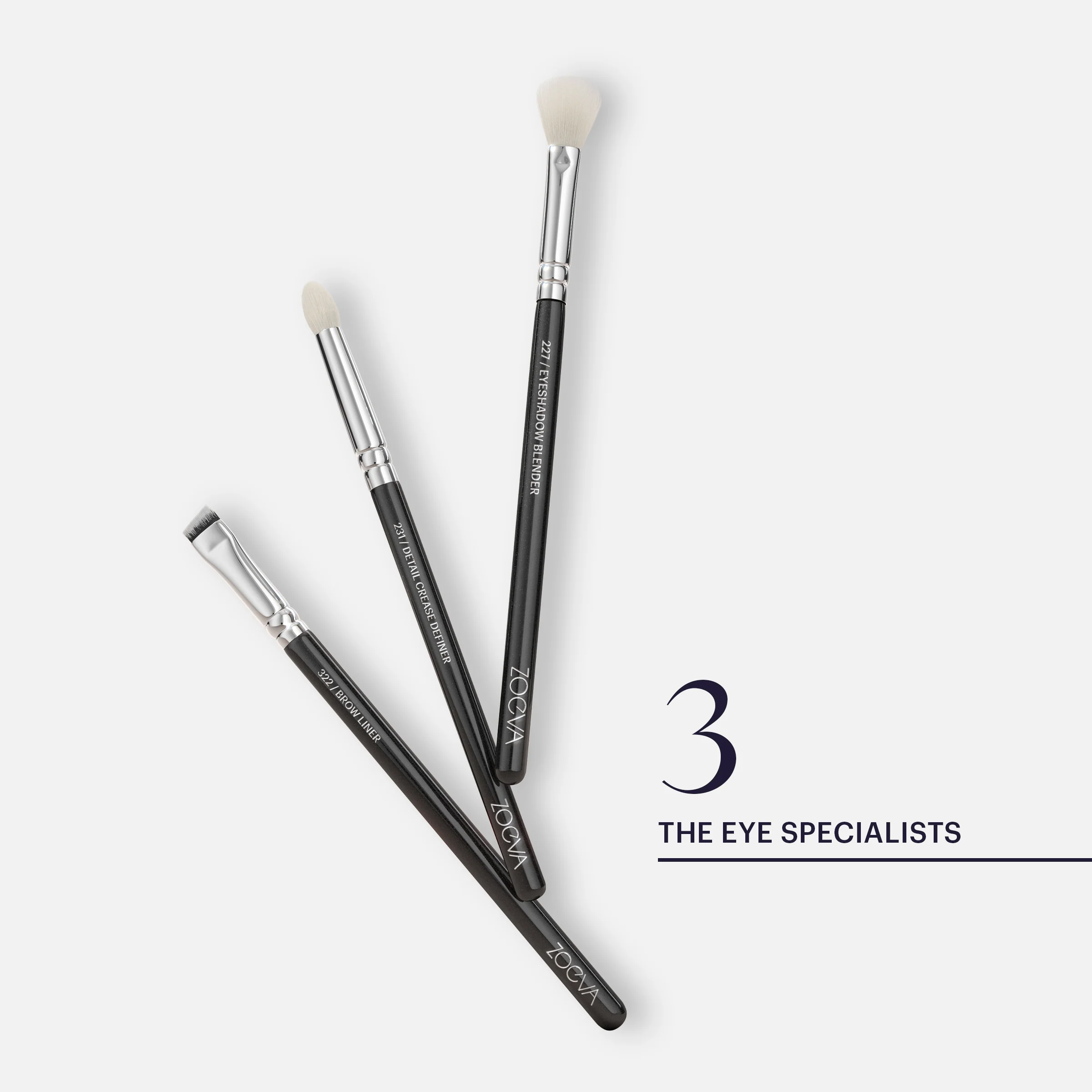 It's All About The Eyes Brush Set (Black) - Image 5