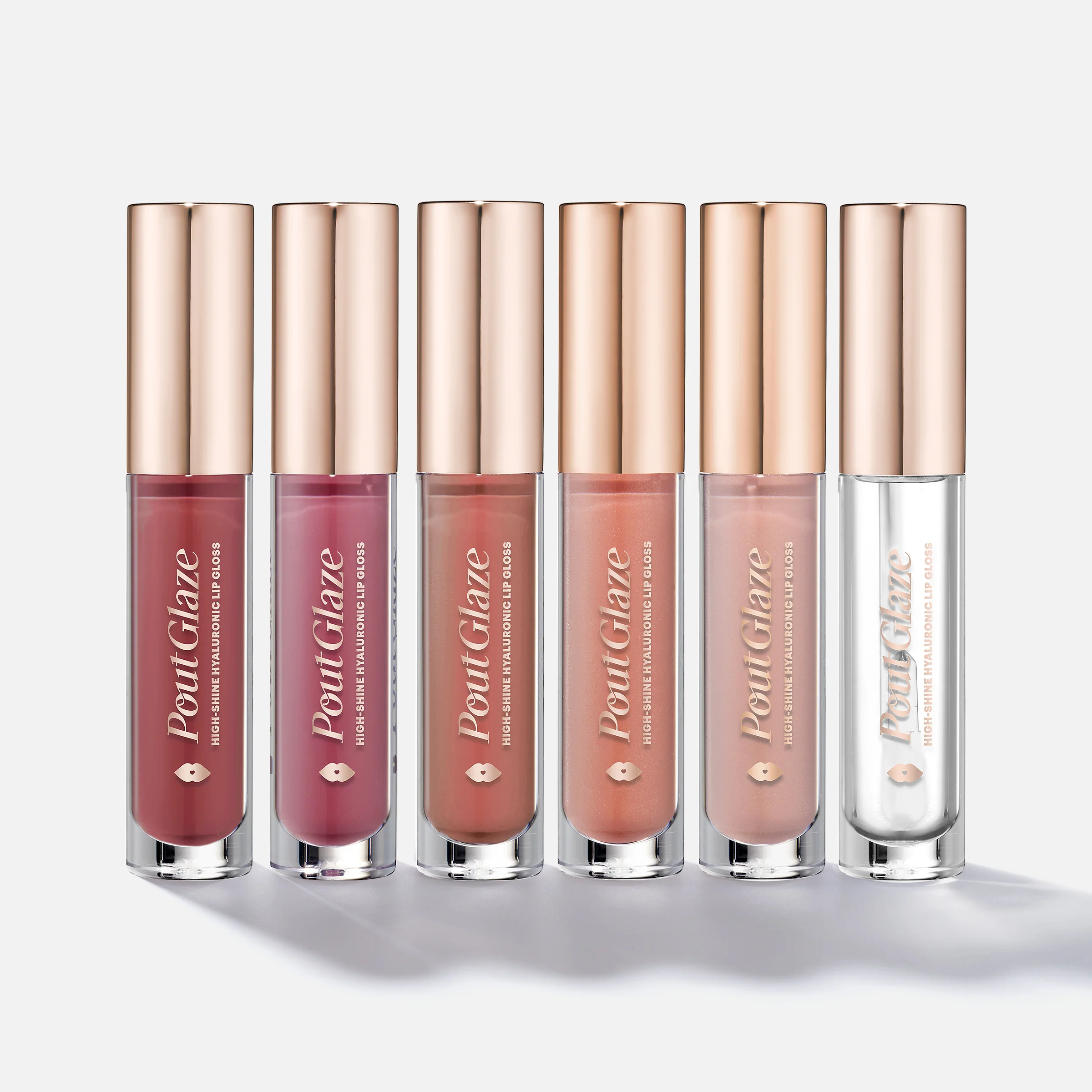 Pout Glaze High-Shine Hyaluronic Lip Gloss (Crystal) - Image 6